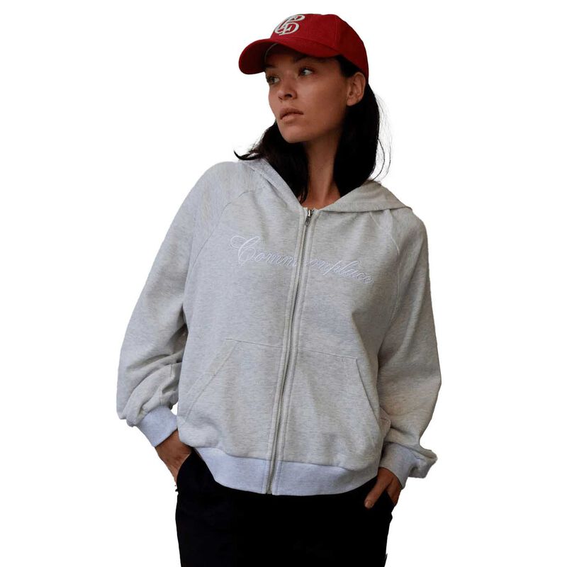 COMMONPLACE ESSENTIALS Ralph Zip Up Hoodie image number 0